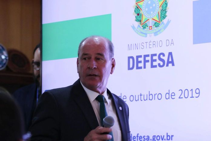 O ministro da Defesa, Fernando Azevedo e Silva