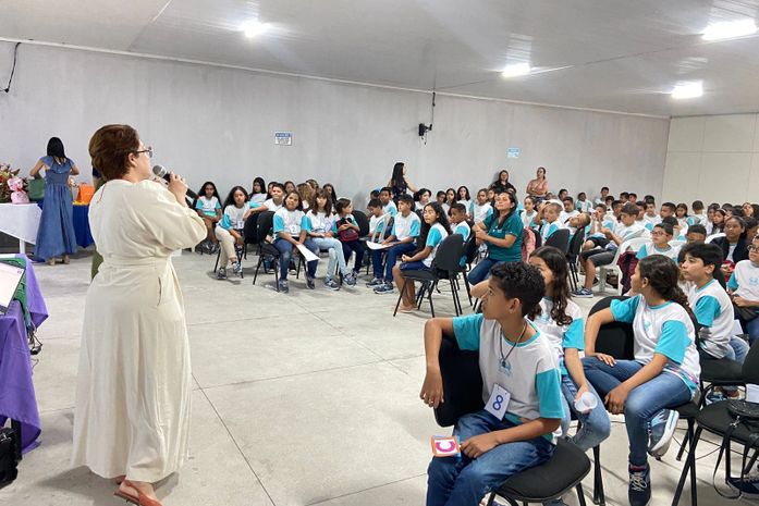 Lagoa da Canoa realiza Aulão Saeb 2023 para 280 estudantes da rede municipal