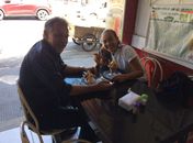 Judson Cabral e Heloísa Helena