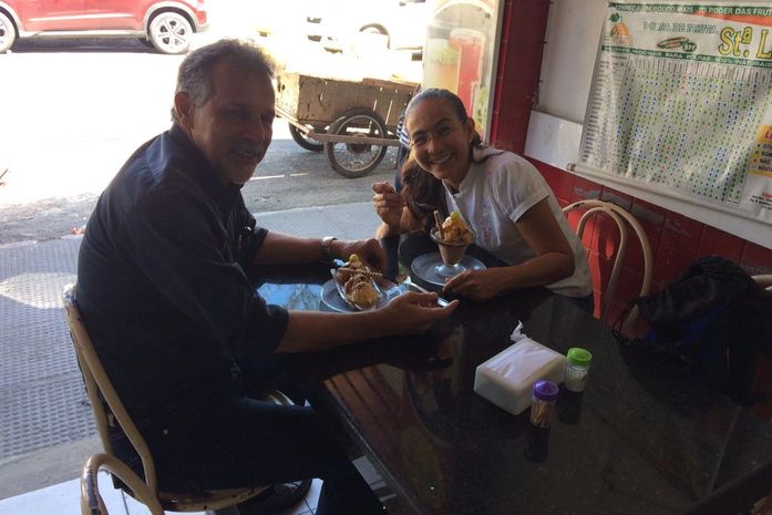 Judson Cabral e Heloísa Helena