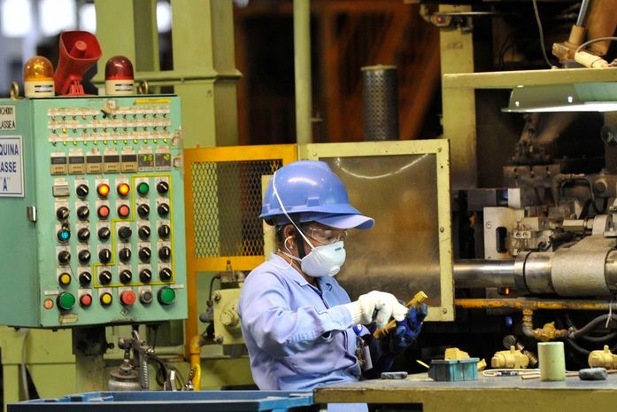 Indústria de máquinas tem alta de 2,3% no primeiro trimestre