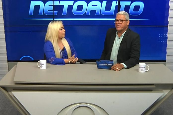 Programa Neto Auto entrevista a cantora Jhuly Teles