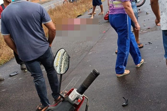 Colisão entre duas motos deixa um morto e outra pessoa ferida em AL