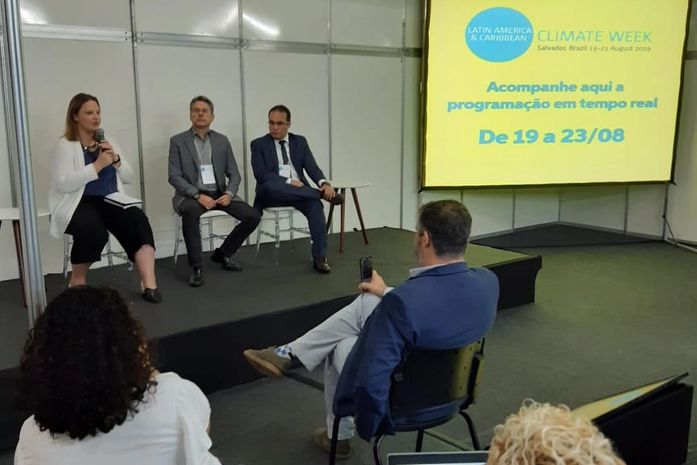 Davi Maia participa de evento internacional sobre Mudanças Climáticas