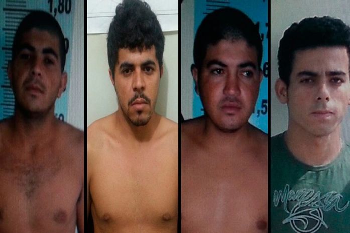 Dois integrantes da quadrilha foram presos; outros estão foragidos