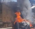Dono de carro destruído por incêndio em Arapiraca inicia campanha após perda total do veículo