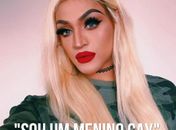 Sou um menino gay, que faz drag e se relaciona com homens gays- afirma Pabllo.