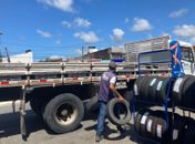 Vigilância Sanitária realiza ação de recolhimento de pneus em diversos bairros da capital
