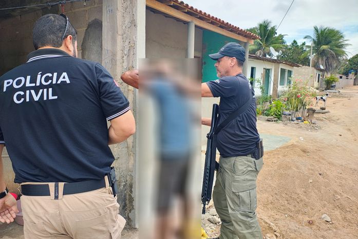 Condenado por estupro contra menino de 12 anos é preso pela Polícia Civil