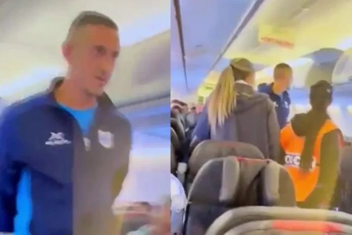 Jogador de futebol argentino é preso ao gritar “bomba” em avião