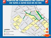 Para manter isolamento, prefeitura limita circulação de veículos no Centro de Arapiraca
