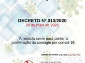 Prefeito decreta toque de recolher e confinamento domiciliar em Atalaia.