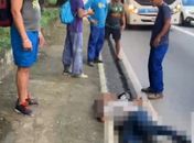 Homem com tornozeleira é preso após assaltar mulheres em ponto de ônibus na Av. Fernandes Lima