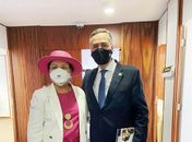 Tereza Nelma pede ao ministro do TSE incentivo da participação da mulher na política