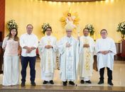Prefeito Luciano acompanha missa solene nas festividades do Santíssimo Redentor no Eldorado
