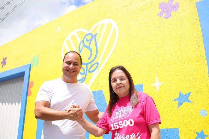 Fátima Canuto visita Instituto Josefa Alves, em Viçosa, e reforça apoio à saúde e inclusão