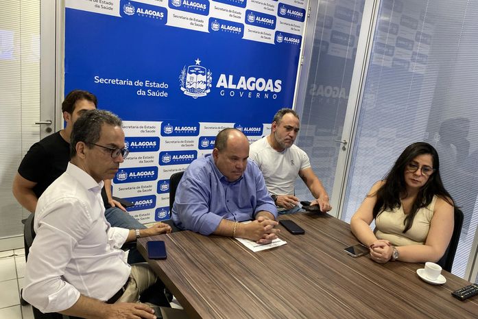 Gestores da Sesau e Uncisal se reúnem com o Ministério Público para tratar sobre a otimização de recursos