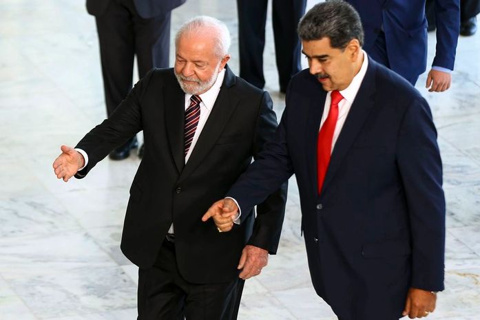 Lula e Nicolás Maduro