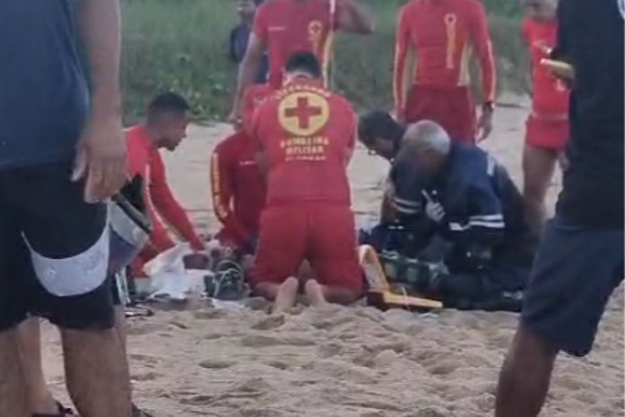 Homem morre afogado na Praia de Cruz das Almas, em Maceió