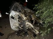 Colisão seguida de capotamento em Piranhas