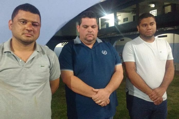 Presos na Operação