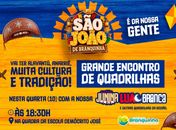 Prefeitura de Branquinha anuncia encontro de quadrilhas 2026