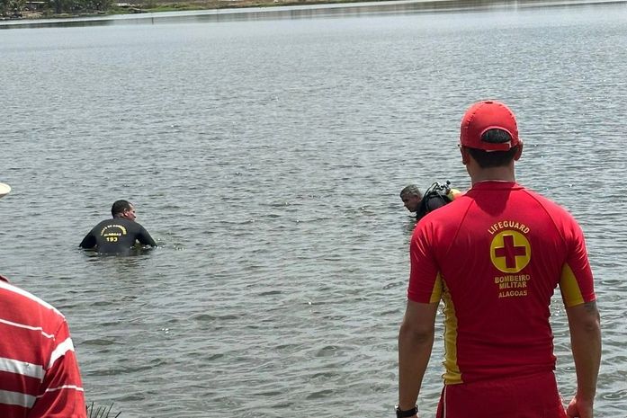 Corpo de pescador que desapareceu no lago do Perucaba é resgatado pelo Corpo de Bombeiros em Arapiraca