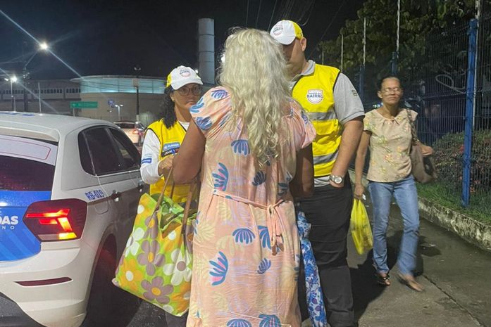 Ronda no Bairro socorre idosa em situação de vulnerabilidade
