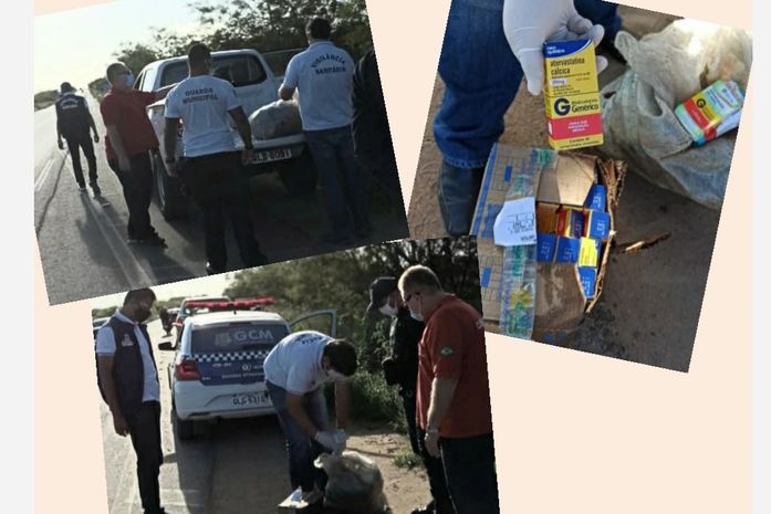 Fato foi registrado às margens da rodovia que corta o município. A Polícia chegou ao local por meio de denúncia