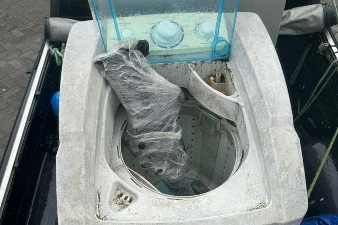 BOPE apreende fuzil enviado do Rio de Janeiro para Maceió; arma estava escondida em máquina de lavar
