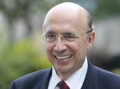 Ministro da Fazenda, Henrique Meirelles.