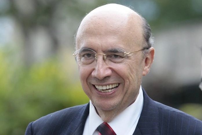 Ministro da Fazenda, Henrique Meirelles.