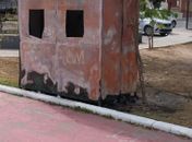 Ponto de coleta de recicláveis é incendiado, no Corredor Vera Arruda