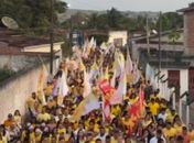 Caminhada histórica em Junqueiro consagra a campanha de Leandro Silva