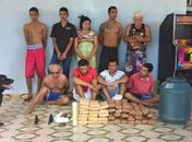 Ação em Arapiraca prende nove acusados e apreende 36 kg de drogas