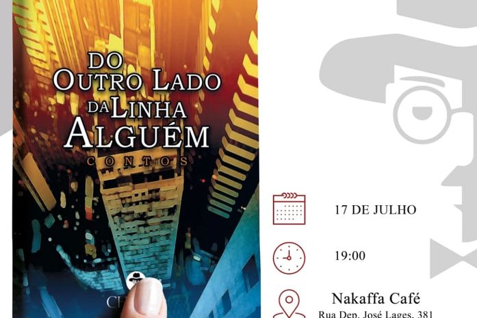 Jornalista lança livro "Do outro lado da linha alguém – contos"