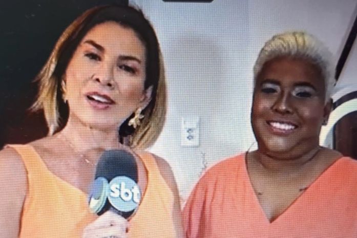 A jornalista Estela Nascimento convidou a presidenta do Coletivo de Mulheres Pretas Periféricas, Eryvanya Gatto, para participar do quadro 'transformação'. Que massa!