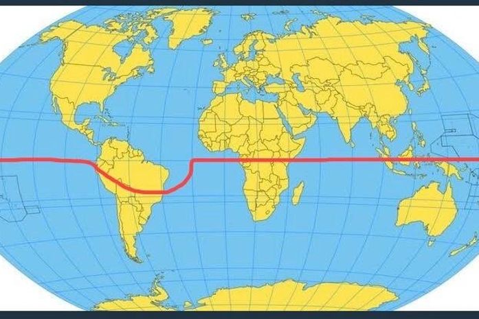 nova linha do equador na visão do ministro da saúde