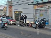 Revórver calibre 38 e pistola calibre 380 foram apreendidas com os suspeitos.
