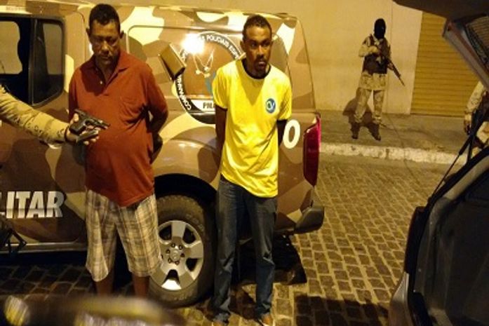 Dupla presa no Sertão