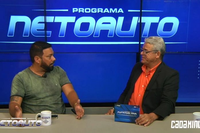 Programa Neto Auto entrevista o cantor Emerson Mutchacho