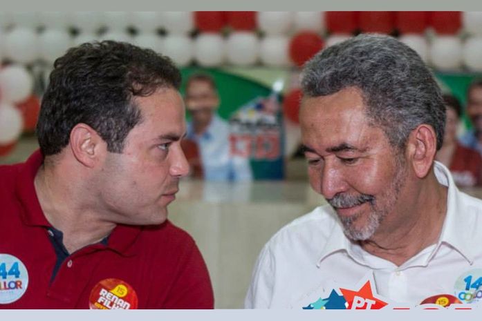 Governador Renan Filho e deputado federal Paulão, em campanha em 2014