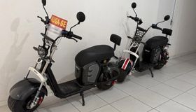 Motos elétricas alugadas de forma irregular são apreendidas durante fiscalização na orla de Maceió