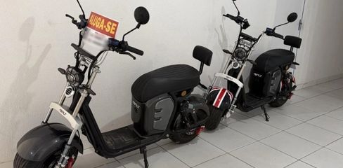 Motos elétricas alugadas de forma irregular são apreendidas durante fiscalização na orla de Maceió