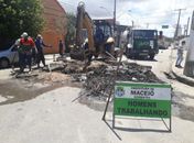 Lixo é principal causa de obstrução de galerias, diz Seminfra