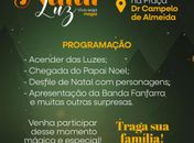 Natal Luz: Prefeitura de Anadia anuncia programação de abertura
