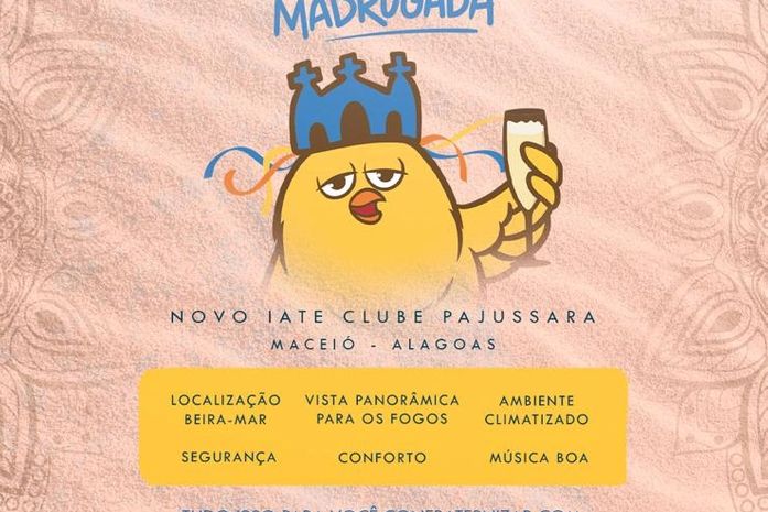 Pinto da Madrugada anuncia festa de réveillon