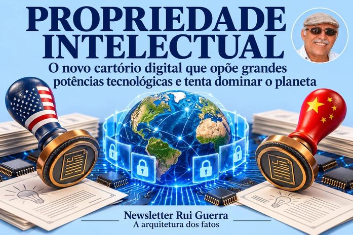 PROPRIEDADE INTELECTUAL: O NOVO CARTÓRIO DIGITAL QUE OPÕE GRANDES POTÊNCIAS TECNOLÓGICAS E AMEAÇA DOMINAR O PLANETA