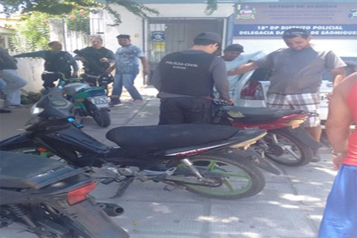 Operação integrada apreende 45 motos