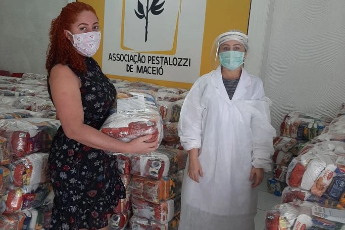 Usuários da Pestalozzi de Maceió são beneficiados com ação do Ministério da Cidadania